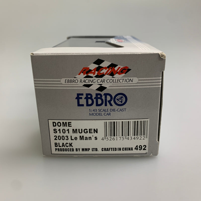 【現状渡し品】 EBBR エブロ 1/43 童夢 Ｓ101 無限 LM 2003 #9 ミニカー 061-260427-AS-3-min 万代Net店