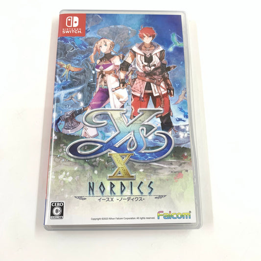 【中古品】 イースⅩ -NORDICS- - Switch ゲーム 029-250723-ko-01-fur 万代Net店