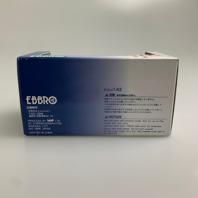 【現状渡し品】 EBBR エブロ 1/43 童夢 Ｓ101 無限 LM 2003 #9 ミニカー 061-260427-AS-3-min 万代Net店
