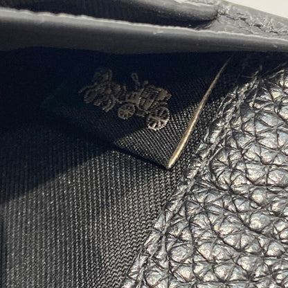 【中古品】【メンズ】 COACH コーチ CW354 レザー 長財布 本体のみ 201-260425-WA-01-iwa カラー：ブラック 万代Net店