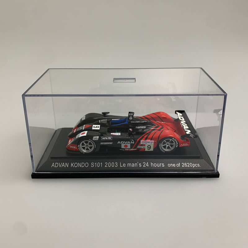 【現状渡し品】 EBBR エブロ 1/43 童夢 Ｓ101 無限 LM 2003 #9 ミニカー 061-260427-AS-3-min 万代Net店