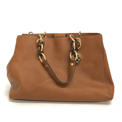 【現状渡し品】【レディース】 MICHAEL KORS マイケルコース Cynthia ミディアム サッチェル 30S3TCYS2L ハンドバッグ ショルダーバッグ 鞄 188-260929-rs-06-fur カラー：ブラウン 万代Net店