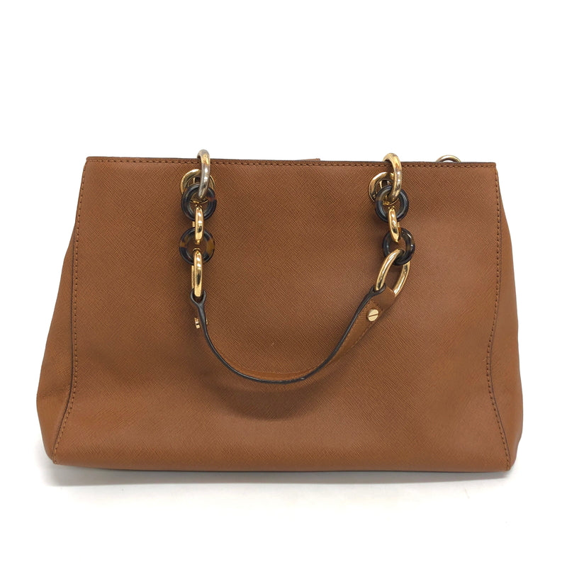 【現状渡し品】【レディース】 MICHAEL KORS マイケルコース Cynthia ミディアム サッチェル 30S3TCYS2L ハンドバッグ ショルダーバッグ 鞄 188-260929-rs-06-fur カラー：ブラウン 万代Net店