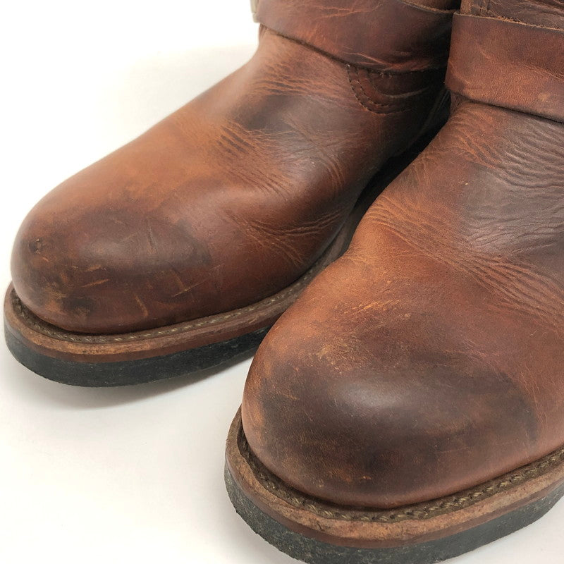 【現状渡し品】【メンズ】 RED WING レッドウィング ENGINEER BOOT RW2972 エンジニアブーツ ブーツ シューズ 靴 164-251113-rs-02-fur サイズ：26.0cm US8D カラー：ブラウン系 万代Net店