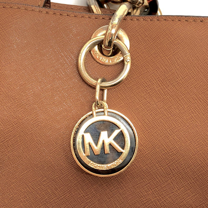【現状渡し品】【レディース】 MICHAEL KORS マイケルコース Cynthia ミディアム サッチェル 30S3TCYS2L ハンドバッグ ショルダーバッグ 鞄 188-260929-rs-06-fur カラー：ブラウン 万代Net店