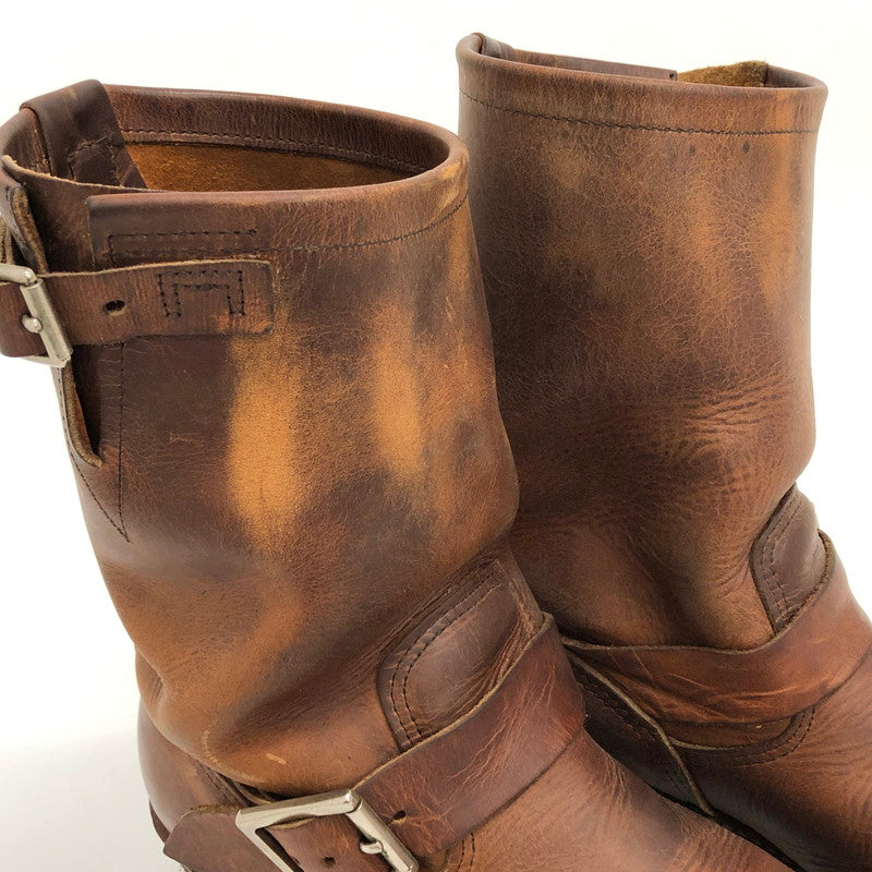 【現状渡し品】【メンズ】 RED WING レッドウィング ENGINEER BOOT RW2972 エンジニアブーツ ブーツ シューズ 靴 164-251113-rs-02-fur サイズ：26.0cm US8D カラー：ブラウン系 万代Net店
