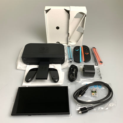 【中古美品】 Nintendo Switch 2(日本語・国内専用) ニンテンドースイッチ2 ゲーム機本体 035-260618-AS-10-min 万代Net店