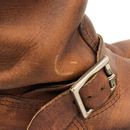 【現状渡し品】【メンズ】 RED WING レッドウィング ENGINEER BOOT RW2972 エンジニアブーツ ブーツ シューズ 靴 164-251113-rs-02-fur サイズ：26.0cm US8D カラー：ブラウン系 万代Net店