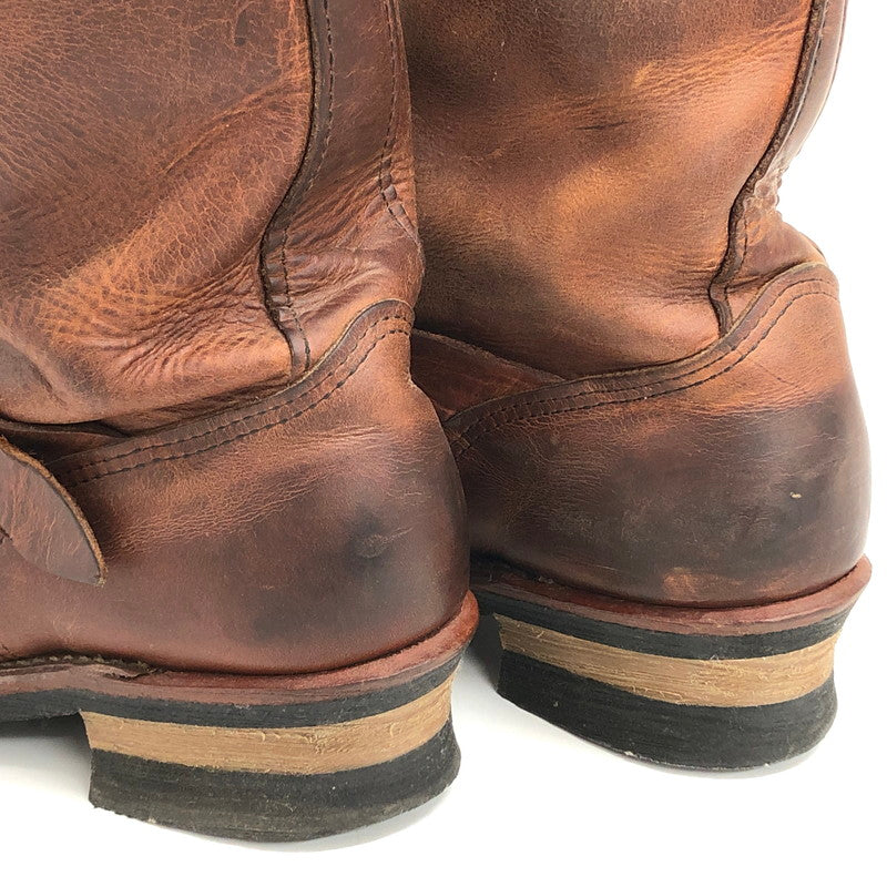 【現状渡し品】【メンズ】 RED WING レッドウィング ENGINEER BOOT RW2972 エンジニアブーツ ブーツ シューズ 靴 164-251113-rs-02-fur サイズ：26.0cm US8D カラー：ブラウン系 万代Net店