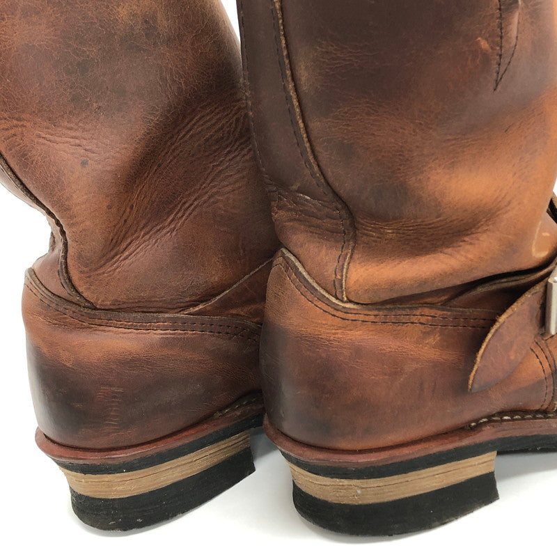 【現状渡し品】【メンズ】 RED WING レッドウィング ENGINEER BOOT RW2972 エンジニアブーツ ブーツ シューズ 靴 164-251113-rs-02-fur サイズ：26.0cm US8D カラー：ブラウン系 万代Net店
