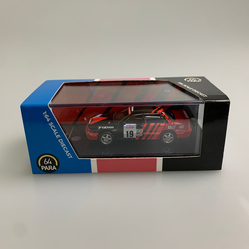 【現状渡し品】 PARA64 三菱 ギャラン VR-4 1992年 RACラリー ADVAN #19 1/64 ミニカー 061-260427-AS-4-min 万代Net店