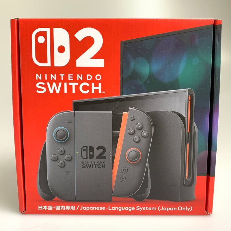 【中古美品】 Nintendo Switch 2(日本語・国内専用) ニンテンドースイッチ2 ゲーム機本体 035-260618-AS-11-min 万代Net店
