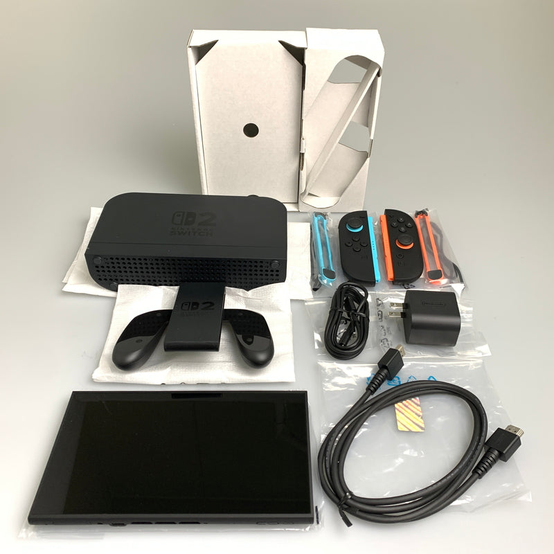 【中古美品】 Nintendo Switch 2(日本語・国内専用) ニンテンドースイッチ2 ゲーム機本体 035-260618-AS-11-min 万代Net店