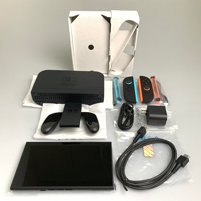【中古美品】 Nintendo Switch 2(日本語・国内専用) ニンテンドースイッチ2 ゲーム機本体 035-260618-AS-11-min 万代Net店