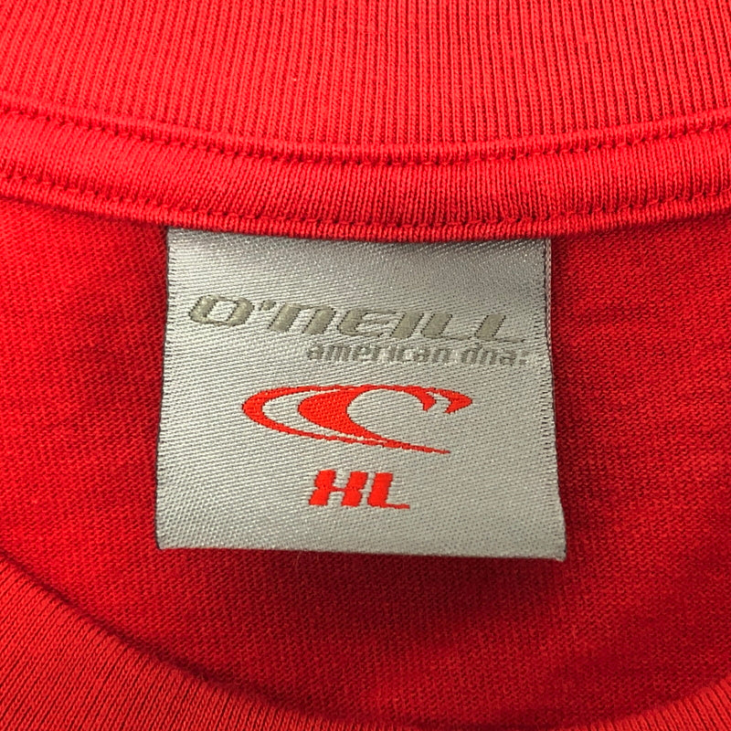 【中古品】【メンズ】 O'NEILL オニール S/S TEE 星条旗 半袖 Tシャツ トップス 古着 ヴィンテージ 146-260708-rs-01-fur サイズ：XL カラー：レッド 万代Net店