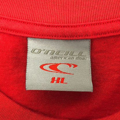 【中古品】【メンズ】 O'NEILL オニール S/S TEE 星条旗 半袖 Tシャツ トップス 古着 ヴィンテージ 146-260708-rs-01-fur サイズ：XL カラー：レッド 万代Net店