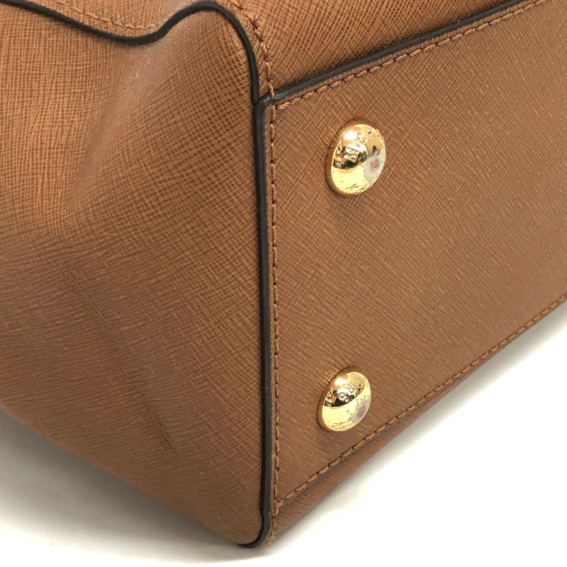 【現状渡し品】【レディース】 MICHAEL KORS マイケルコース Cynthia ミディアム サッチェル 30S3TCYS2L ハンドバッグ ショルダーバッグ 鞄 188-260929-rs-06-fur カラー：ブラウン 万代Net店