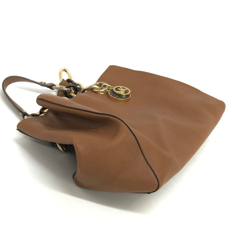 【現状渡し品】【レディース】 MICHAEL KORS マイケルコース Cynthia ミディアム サッチェル 30S3TCYS2L ハンドバッグ ショルダーバッグ 鞄 188-260929-rs-06-fur カラー：ブラウン 万代Net店