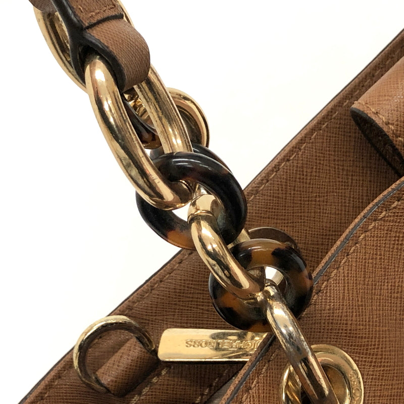 【現状渡し品】【レディース】 MICHAEL KORS マイケルコース Cynthia ミディアム サッチェル 30S3TCYS2L ハンドバッグ ショルダーバッグ 鞄 188-260929-rs-06-fur カラー：ブラウン 万代Net店
