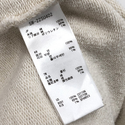 【中古品】【メンズ】 snow peak スノーピーク RECYCLED COTTON PULLOVER HOODIE SW-22SU402 フーディ パーカー 長袖 トップス 144-260708-rs-02-fur サイズ：M カラー：オートミール 万代Net店