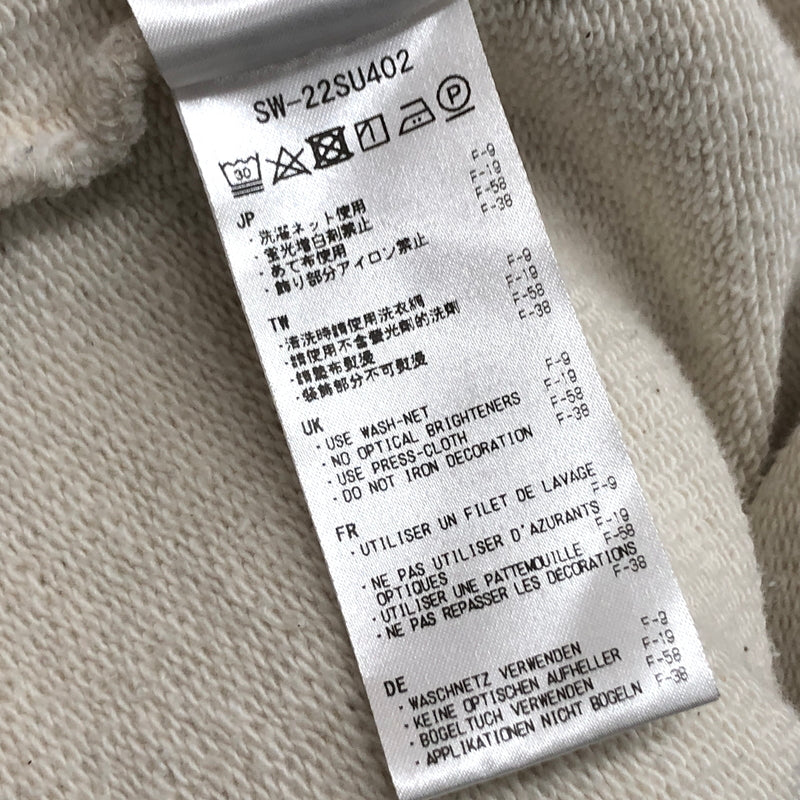 【中古品】【メンズ】 snow peak スノーピーク RECYCLED COTTON PULLOVER HOODIE SW-22SU402 フーディ パーカー 長袖 トップス 144-260708-rs-02-fur サイズ：M カラー：オートミール 万代Net店