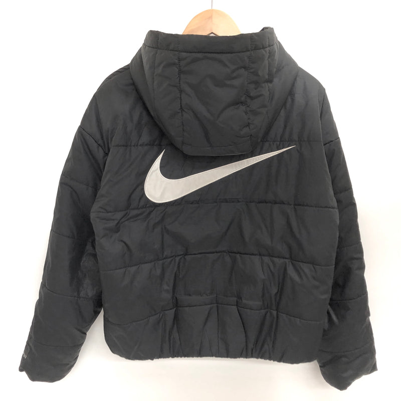 【現状渡し品】【レディース】 NIKE ナイキ DOWN JACKET DJ6996-010 ダウンジャケット 中綿ジャケット アウター 古着 169-261005-rs-01-fur サイズ：M カラー：ブラック 万代Net店