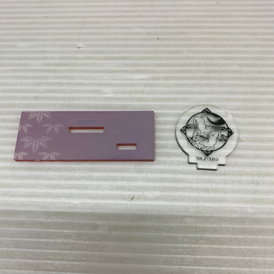 【現状渡し品】 ハイキュー!!　アクリルスタンド 排球四季景～春ノ陣～　角名倫太郎 051-260724-YT-02-min 万代Net店