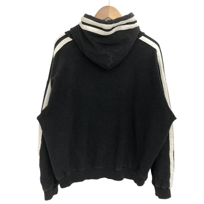 【現状渡し品】【メンズ】 LYFT リフト 2WAY STRETCH 2 LINE WARM PULLOVER HOODIE M-PK-0298 フーディ パーカー 2ライン 長袖 トップス 142-260708-rs-03-fur サイズ：M カラー：ブラック 万代Net店