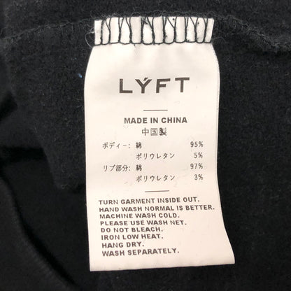 【現状渡し品】【メンズ】 LYFT リフト 2WAY STRETCH 2 LINE WARM PULLOVER HOODIE M-PK-0298 フーディ パーカー 2ライン 長袖 トップス 142-260708-rs-03-fur サイズ：M カラー：ブラック 万代Net店