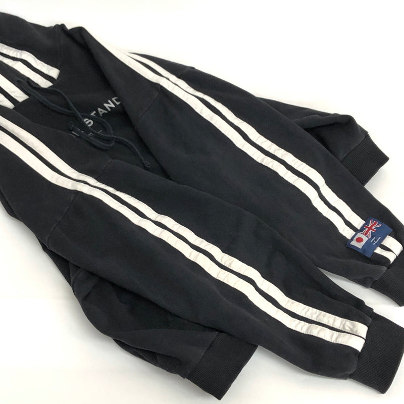 【現状渡し品】【メンズ】 LYFT リフト 2WAY STRETCH 2 LINE WARM PULLOVER HOODIE M-PK-0298 フーディ パーカー 2ライン 長袖 トップス 142-260708-rs-03-fur サイズ：M カラー：ブラック 万代Net店