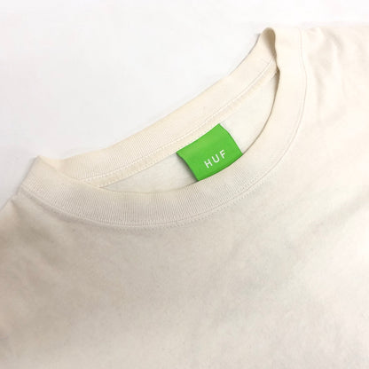 【現状渡し品】【メンズ】 HUF ハフ REGIONAL LS TEE 長袖 Tシャツ ロンT バックプリント トップス 古着 142-261005-rs-02-fur サイズ：L カラー：ホワイト 万代Net店