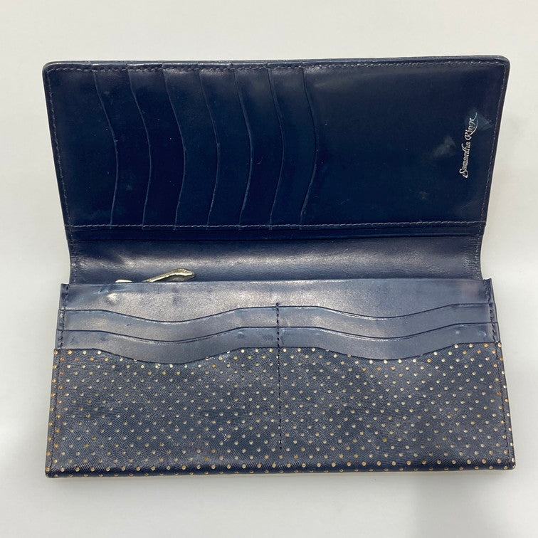 【中古品】【メンズ】 samanthe klngz カモフラ×パンチングｗ型押し 長財布 201-260425-WA-02-iwa 万代Net店