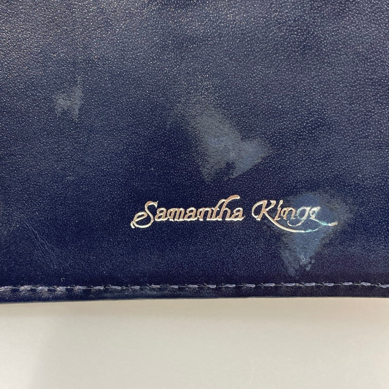 【中古品】【メンズ】 samanthe klngz カモフラ×パンチングｗ型押し 長財布 201-260425-WA-02-iwa 万代Net店