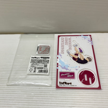 【現状渡し品】 ハイキュー!! TO THE TOP　アクリルスタンド　宮 治 051-260724-YT-04-min 万代Net店