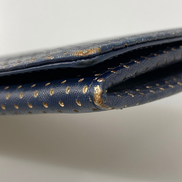【中古品】【メンズ】 samanthe klngz カモフラ×パンチングｗ型押し 長財布 201-260425-WA-02-iwa 万代Net店