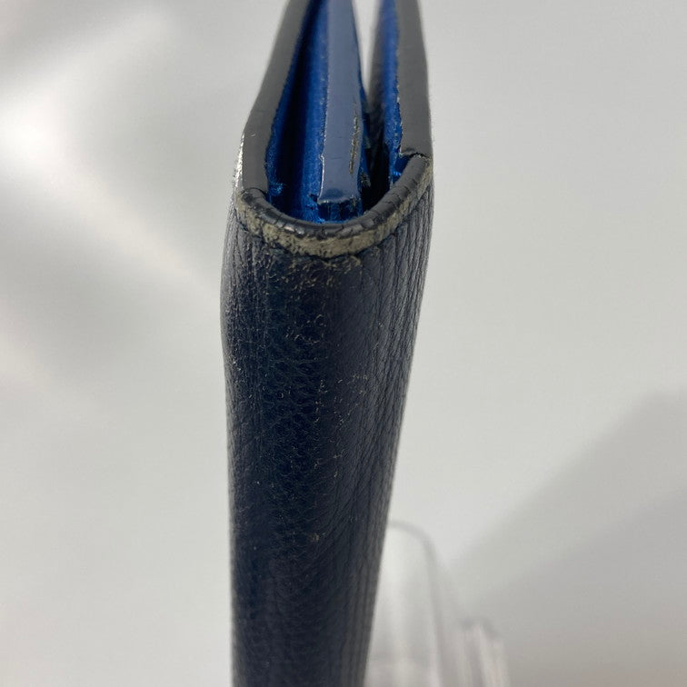 【中古品】【メンズ】 DUNHILL ダンヒル 18F2100CA410CADOGAN 長財布 200-260425-WA-03-iwa カラー：ネイビー/ブルー 万代Net店