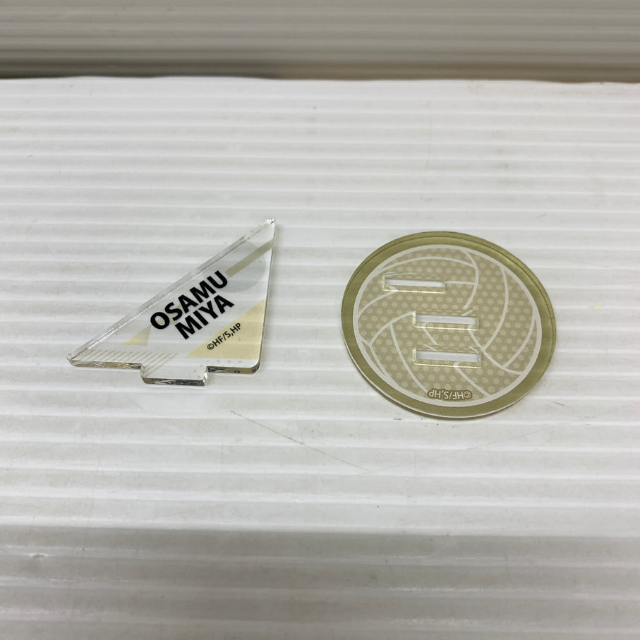 【現状渡し品】 ハイキュー!!　アクリルスタンド　チューガク!!　宮治 051-260724-YT-06-min 万代Net店