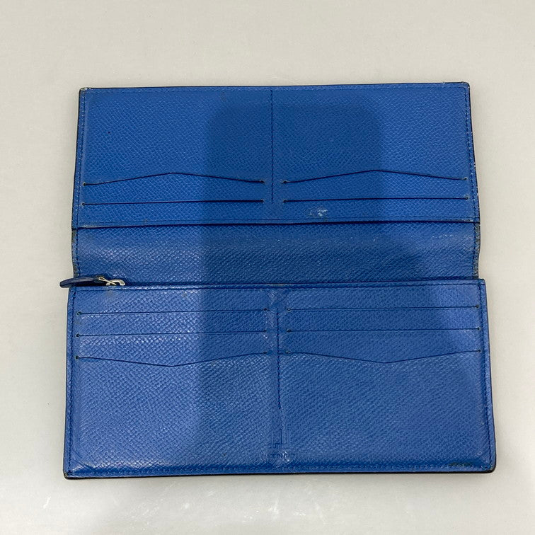 【中古品】【メンズ】 DUNHILL ダンヒル 18F2100CA410CADOGAN 長財布 200-260425-WA-03-iwa カラー：ネイビー/ブルー 万代Net店