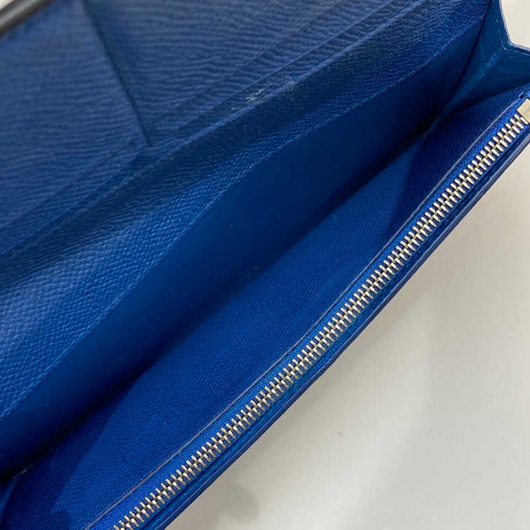 【中古品】【メンズ】 DUNHILL ダンヒル 18F2100CA410CADOGAN 長財布 200-260425-WA-03-iwa カラー：ネイビー/ブルー 万代Net店