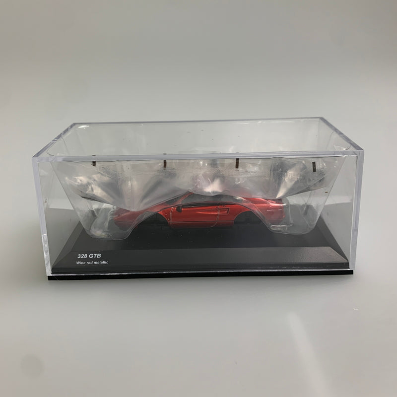 【現状渡し品】 KYOSHO 京商 1/64 フェラーリ 328GTB(ワインレッド) [KS07046A12] ミニカー 061-260427-AS-10-min 万代Net店