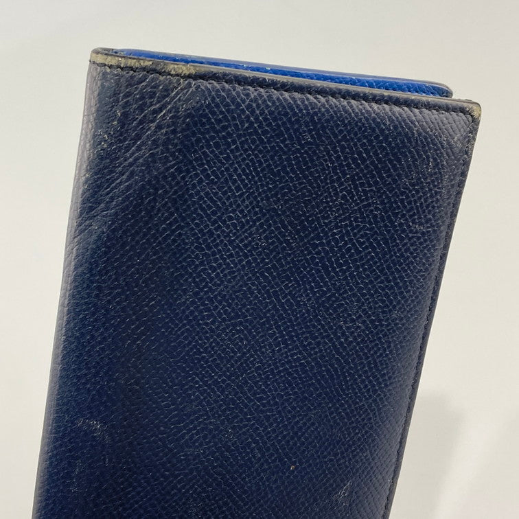 【中古品】【メンズ】 DUNHILL ダンヒル 18F2100CA410CADOGAN 長財布 200-260425-WA-03-iwa カラー：ネイビー/ブルー 万代Net店