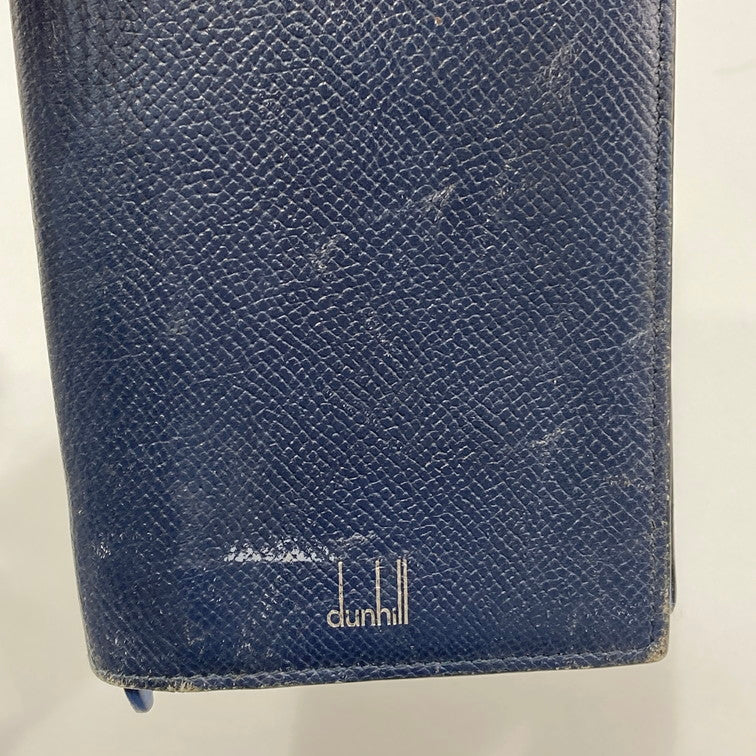 【中古品】【メンズ】 DUNHILL ダンヒル 18F2100CA410CADOGAN 長財布 200-260425-WA-03-iwa カラー：ネイビー/ブルー 万代Net店