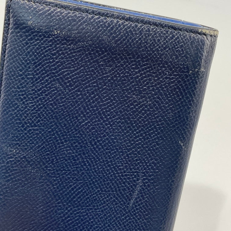 【中古品】【メンズ】 DUNHILL ダンヒル 18F2100CA410CADOGAN 長財布 200-260425-WA-03-iwa カラー：ネイビー/ブルー 万代Net店