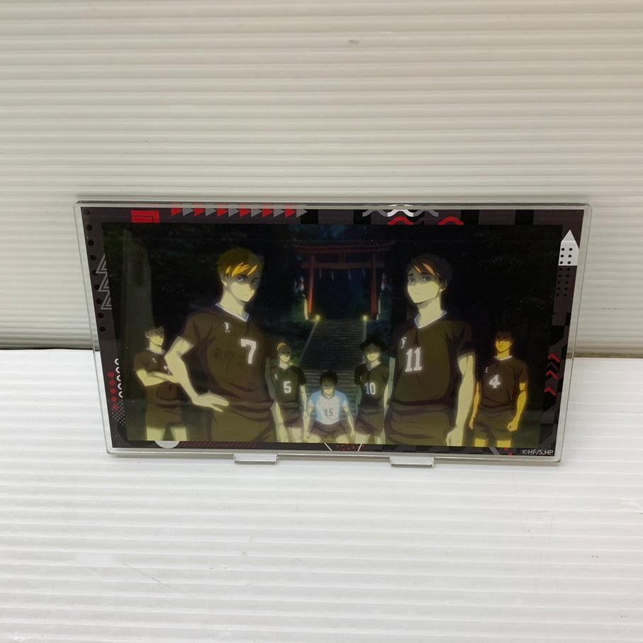【現状渡し品】 ハイキュー!! アクリルプレートスタンド 稲荷崎高校 051-260724-YT-07-min 万代Net店