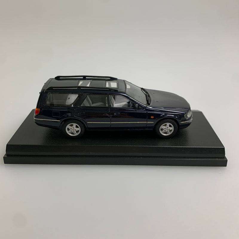 【現状渡し品】 Hi-Story ハイストーリー 1/43 NISSAN STAGEA 1996 25RS(ダークブルーパール) ニッサン ステージア ミニカー 061-260427-AS-11-min 万代Net店