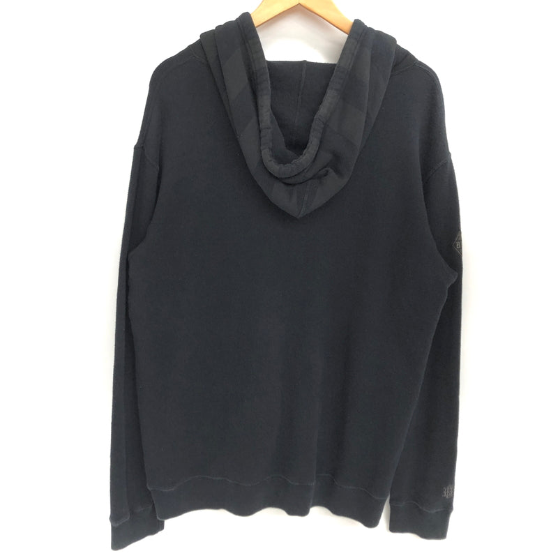 【現状渡し品】【メンズ】 NEIGHBORHOOD ネイバーフッド BLACK ICON 112ATNH-CSM02 ジップパーカー 長袖 トップス 古着 142-260708-rs-09-fur サイズ：XL カラー：ブラック 万代Net店