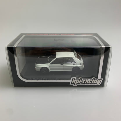 【現状渡し品】 HPI 1/43 ランチア デルタ HF インテグラーレ エヴォルツォーネ2 ホワイト ミニカー 061-260427-AS-12-min 万代Net店