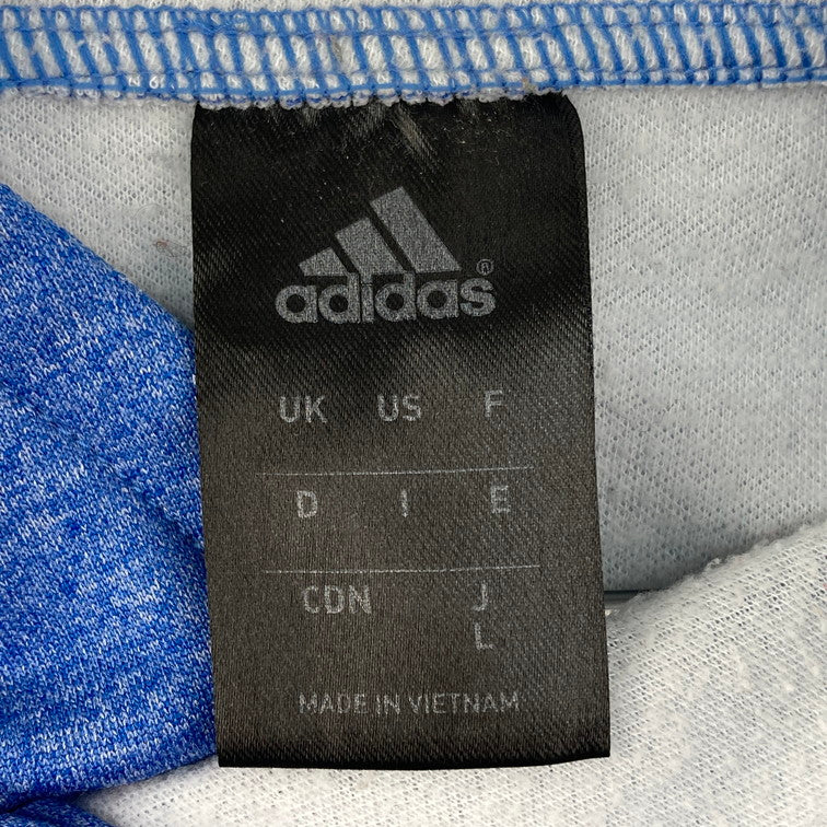 【中古品】【メンズ】 adidas アディダス パーカー 148-260107-WA-01-iwa サイズ：L カラー：ブルー系 万代Net店