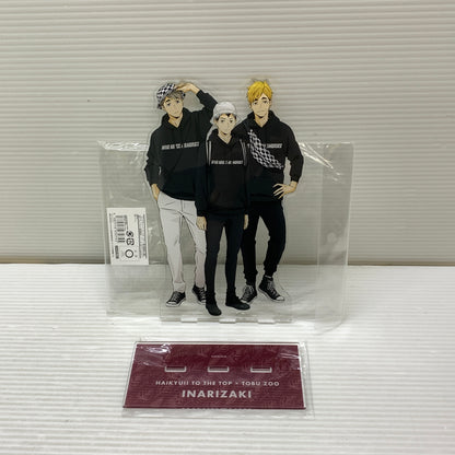 【現状渡し品】 ハイキュー!! TO THE TOP × 東武動物公園 描き下ろしイラスト 稲荷崎高校 レジャーver. BIGアクリルスタンド 051-260724-YT-08-min 万代Net店
