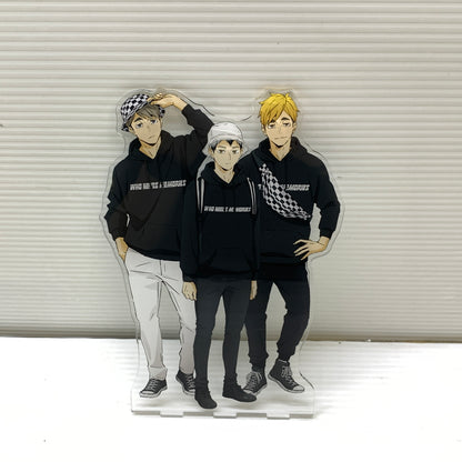 【現状渡し品】 ハイキュー!! TO THE TOP × 東武動物公園 描き下ろしイラスト 稲荷崎高校 レジャーver. BIGアクリルスタンド 051-260724-YT-08-min 万代Net店